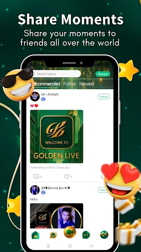 Golden Live Group Chat Rooms screenshot 3