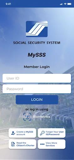 MySSS screenshot 1