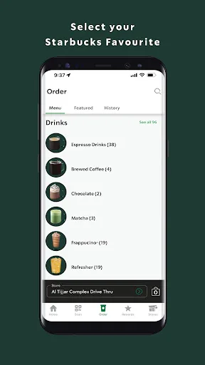 Starbucks Kuwait screenshot 5