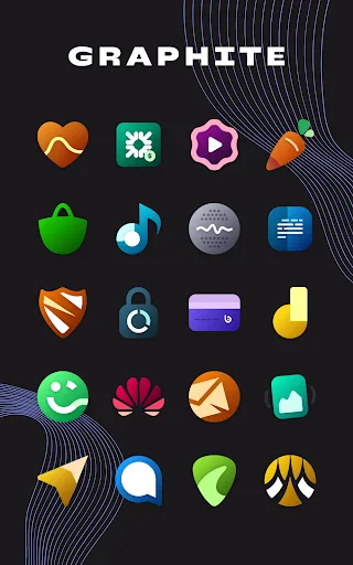 Graphite Icon Pack screenshot 5