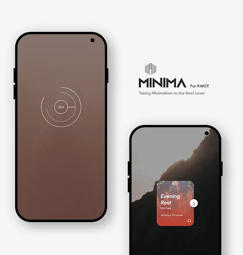 Minima KWGT - Minimal Widgets screenshot 3