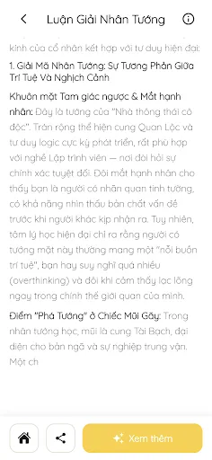 Nhân tướng AI - Xem tướng onl screenshot 4
