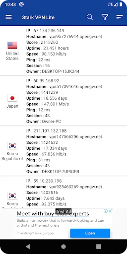Starksuit Lite: It's VPN screenshot 2
