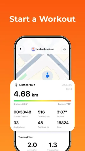 Runmefit screenshot 3