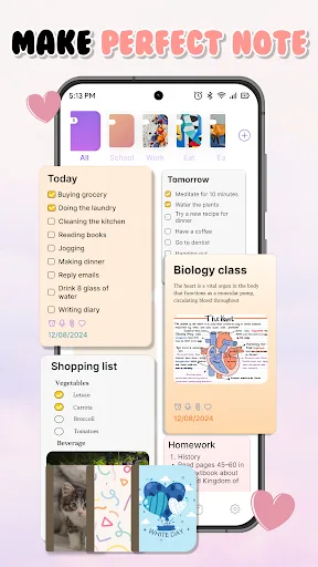 Cute Notes Notebook & Organize screenshot 2