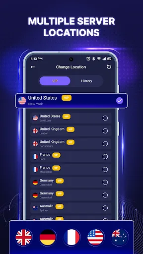 VPN - Fast Secure & Privacy screenshot 2