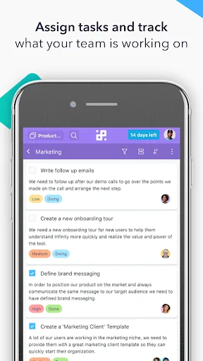 Infinity: Project Management screenshot 4