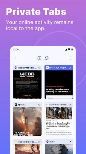 Startpage screenshot 5