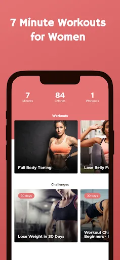 7 Minute Workout for Women screenshot 2