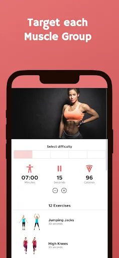 7 Minute Workout for Women screenshot 5