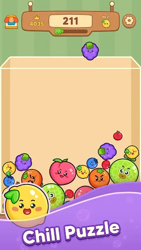 Fruit Merge: Drop Puzzle screenshot 3