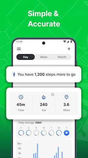 Step Tracker Launcher screenshot 2