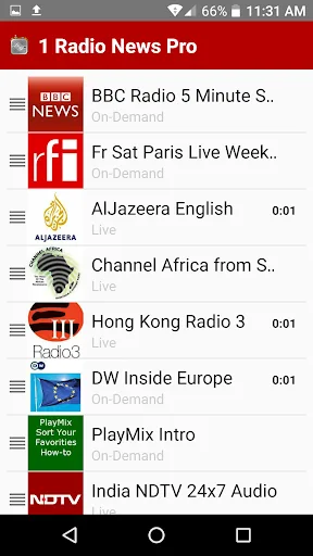 1 Radio News Pro screenshot 2