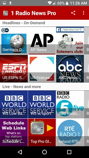 1 Radio News Pro screenshot 5