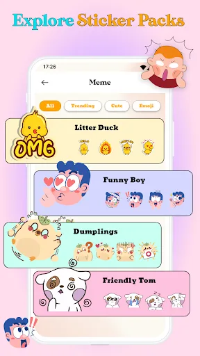 Sticker Maker - Dandeez Emoji screenshot 2