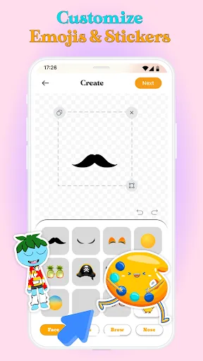 Sticker Maker - Dandeez Emoji screenshot 3