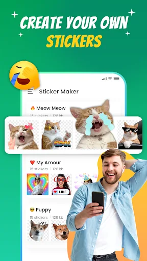 Sticker Maker - Sticker Vibe screenshot 2