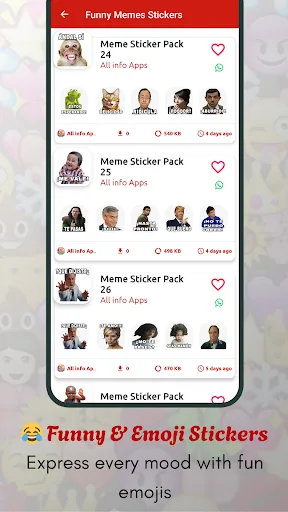 WASticker - Stickers & Emoji screenshot 5