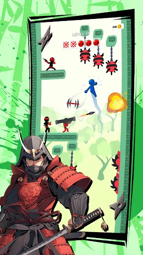 Stickman Teleport Master 3D screenshot 2