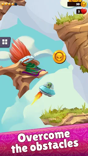Alien Guest: UFO arcade screenshot 1