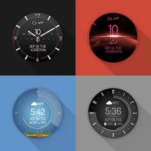 Watch Face - Minimal & Elegant screenshot 2