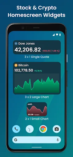 Stock Widget screenshot 1