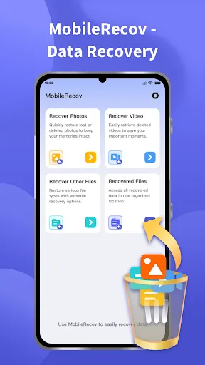 MobileRecov - Data Recovery screenshot 1