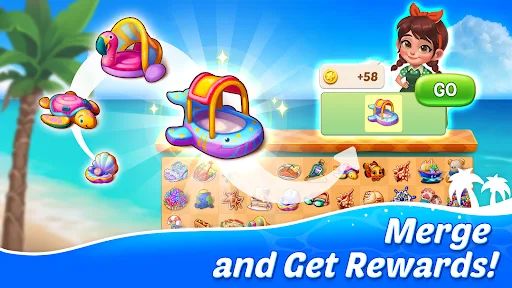 Merge Paradise : Match Puzzle screenshot 1