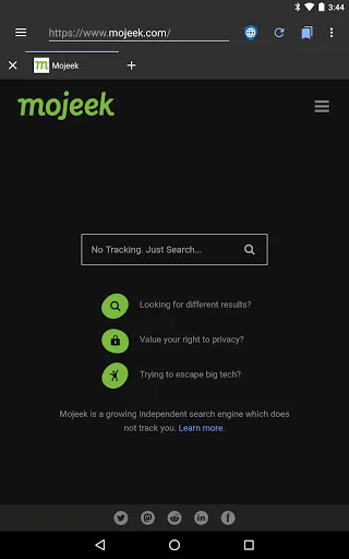 Privacy Browser screenshot 5