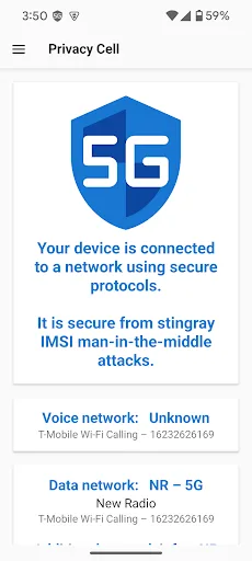 Privacy Cell screenshot 1