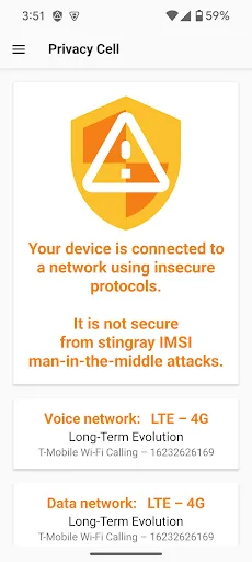 Privacy Cell screenshot 2