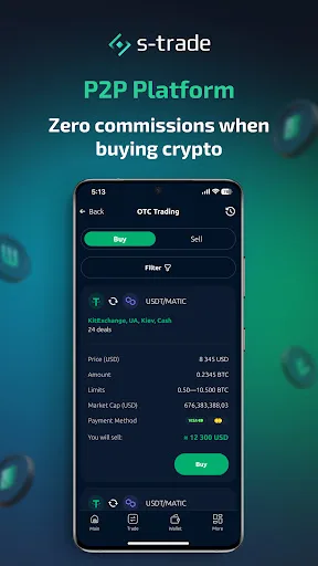 S-Trade: Buy & Sell Crypto screenshot 4