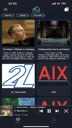 Pure Audio Streaming screenshot 2