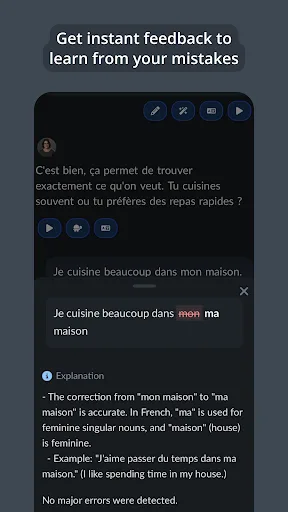 Langua: AI language learning screenshot 5