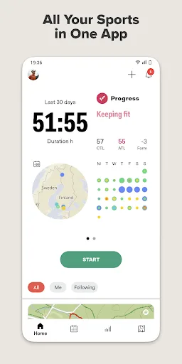 Sports Tracker: Run Bike Hike screenshot 1