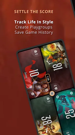 MTG Life Counter: Mythic Tools screenshot 1