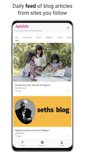 Blog Reader, RSS & News Reader screenshot 1