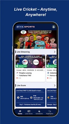 Styxsports screenshot 1