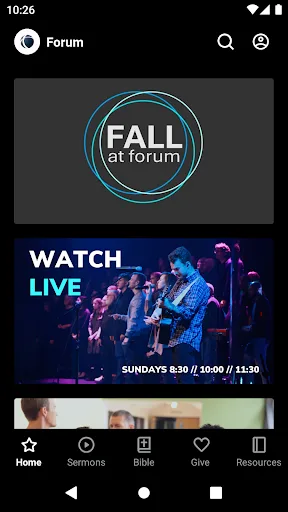 Forum Christian Church screenshot 1