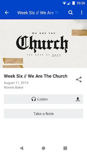 Audacity.Church screenshot 3