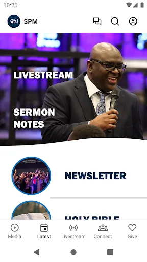 Sean Pinder Ministries screenshot 2