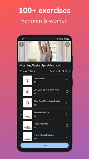 Workout At Home: No Equipment screenshot 2