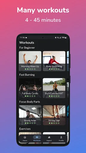Workout At Home: No Equipment screenshot 3
