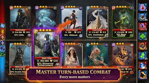Blood of Titans: Card Battle screenshot 3
