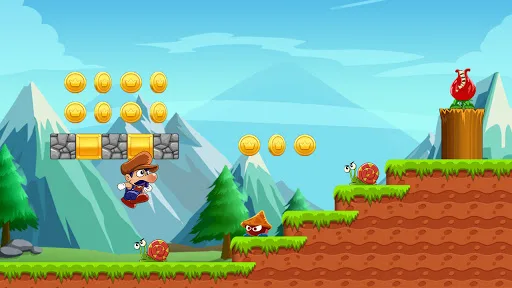 Super Bino Go: Aventura screenshot 1
