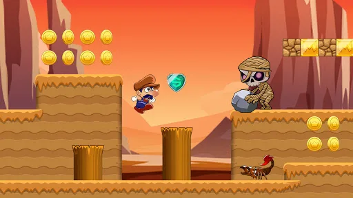 Super Bino Go: Aventura screenshot 2