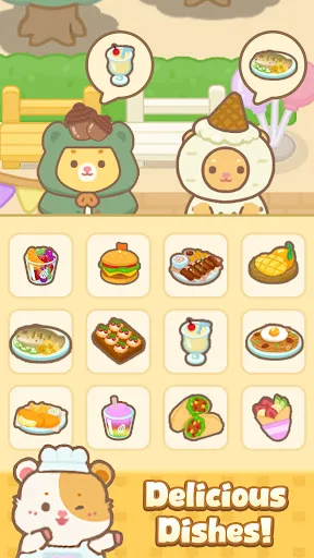 Ham's Kitchen : Cute Food Game screenshot 5