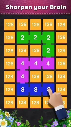 Merge Brain 2248 : Number Game screenshot 3