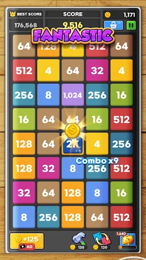 Merge 2248: Link Number Puzzle screenshot 2