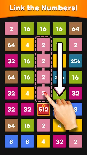 Merge 2248: Link Number Puzzle screenshot 4